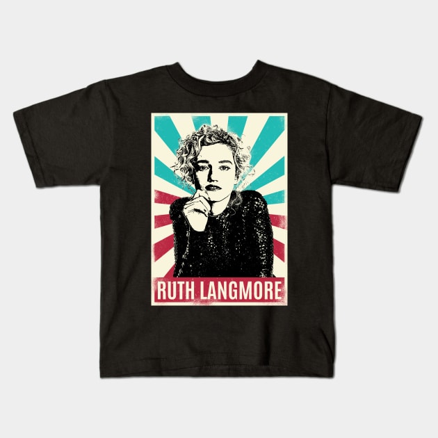 Vintage Ruth Langmore Kids T-Shirt by Bengkel Band